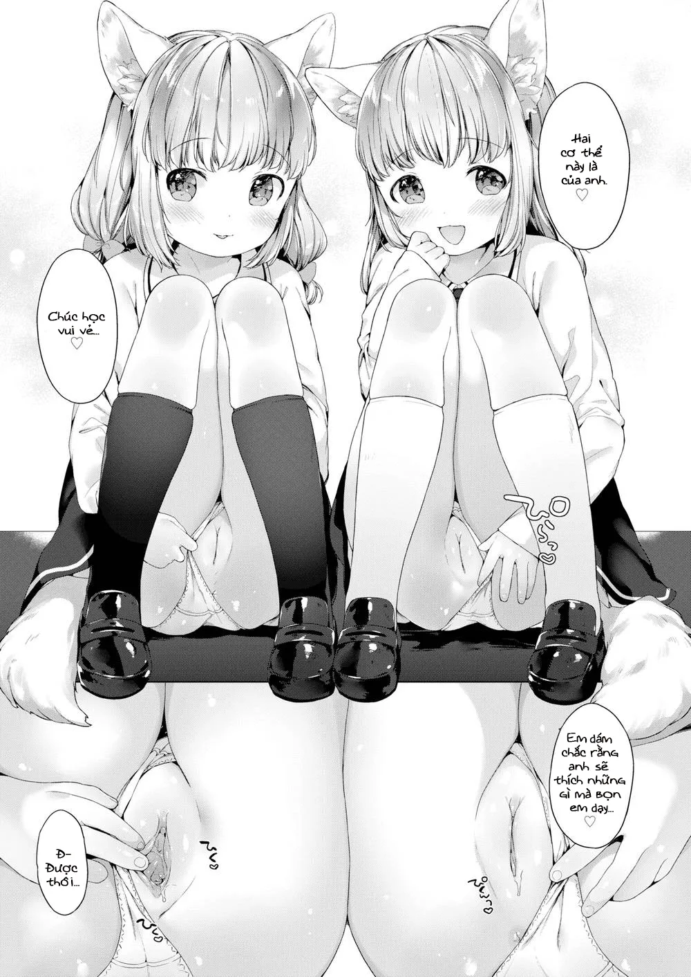 HentaiVN.net - Ảnh 4 - Lil’ Devil Academy Sex Ed Life (Trọn Bộ) - Chap 2
