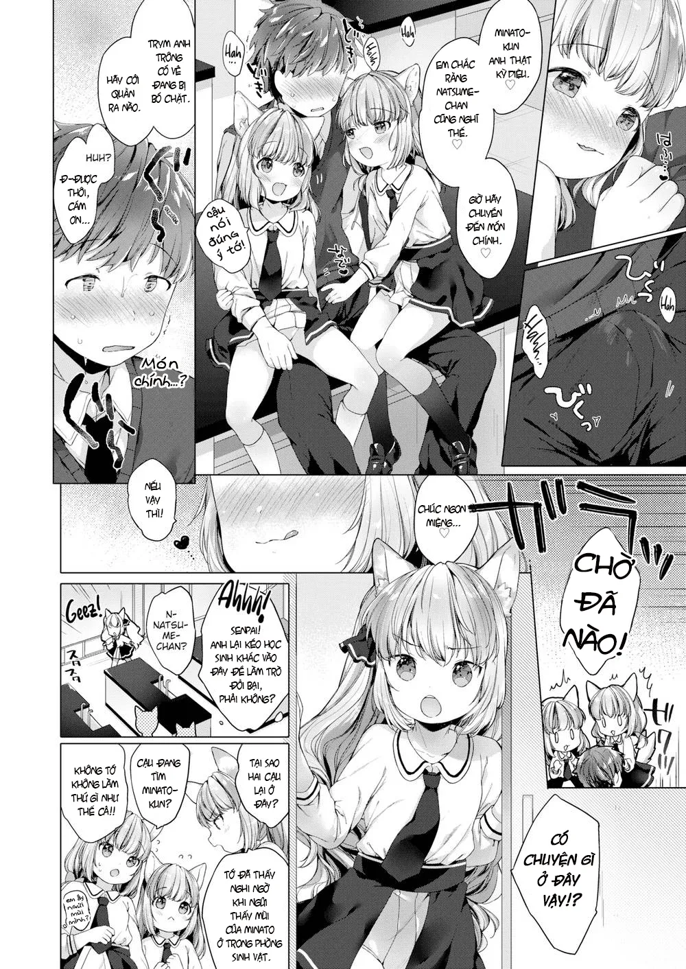 HentaiVN.net - Ảnh 7 - Lil’ Devil Academy Sex Ed Life (Trọn Bộ) - Chap 2