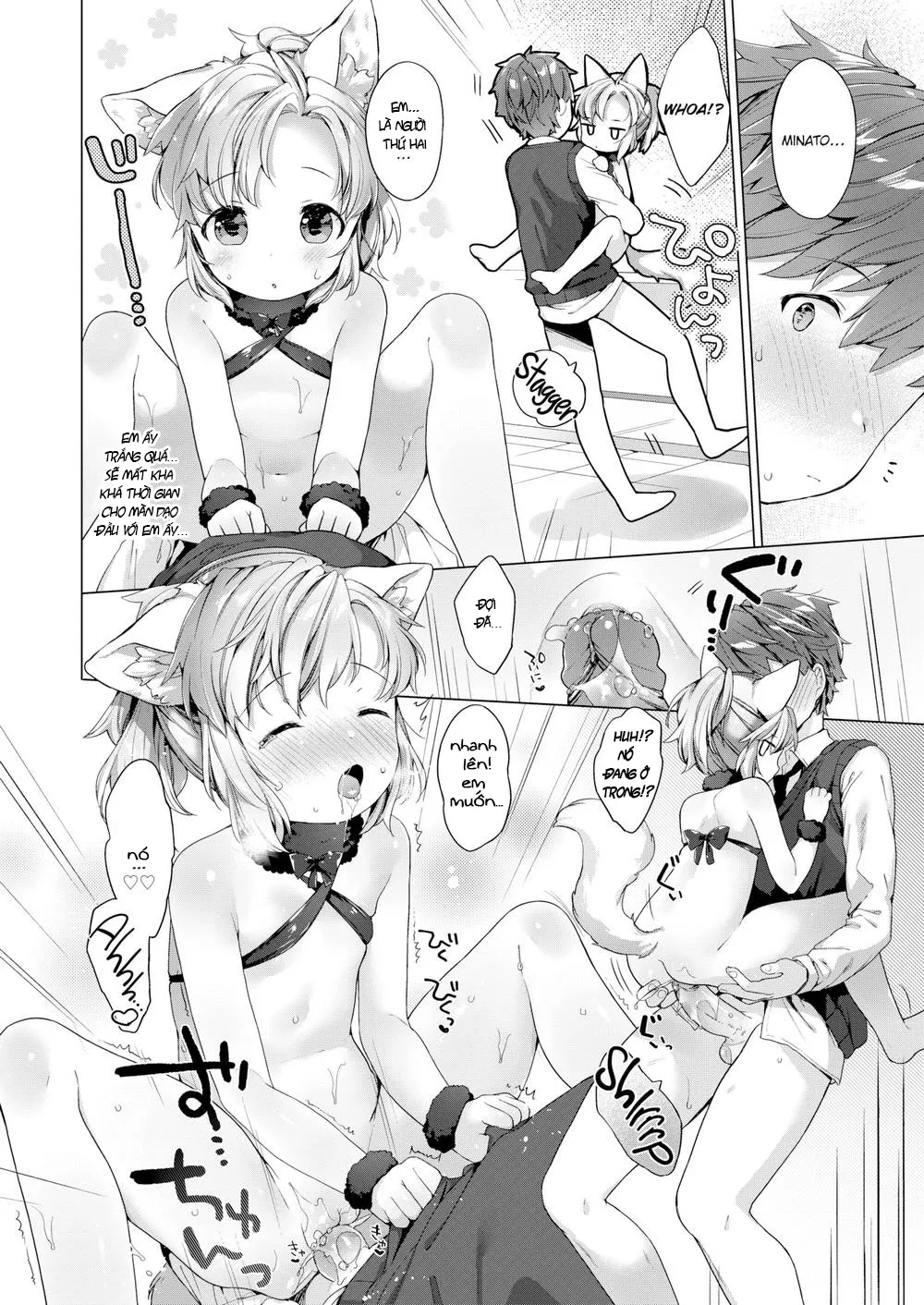 HentaiVN.net - Ảnh 11 - Lil’ Devil Academy Sex Ed Life (Trọn Bộ) - Chap 3