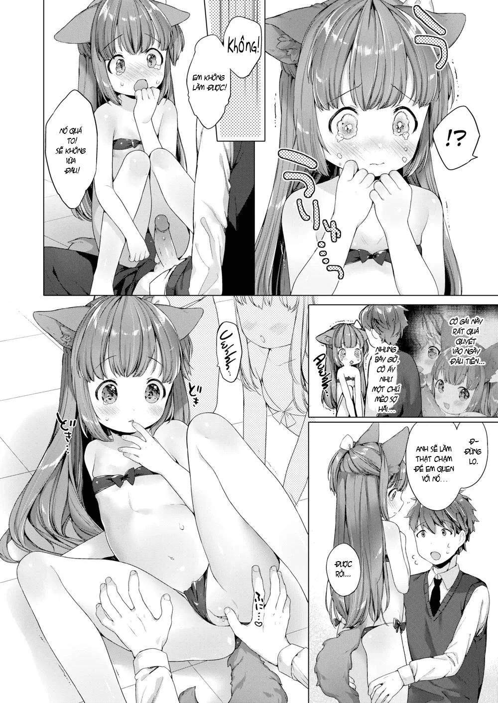 HentaiVN.net - Ảnh 7 - Lil’ Devil Academy Sex Ed Life (Trọn Bộ) - Chap 3