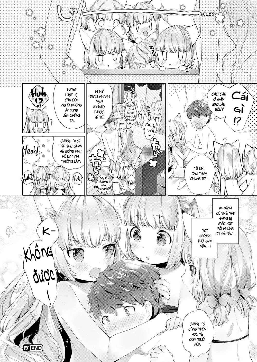 HentaiVN.net - Ảnh 24 - Lil’ Devil Academy Sex Ed Life (Trọn Bộ) - Chap 4
