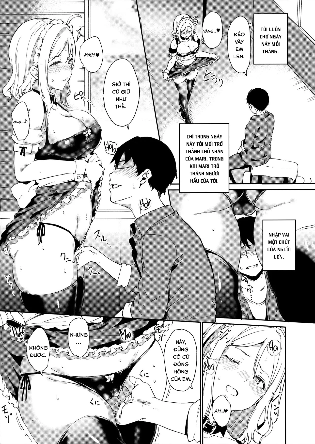 HentaiVN.net - Ảnh 7 - Ohara no Kyuujitsu [Ohara's Day Off, 小原の休日] - Oneshot