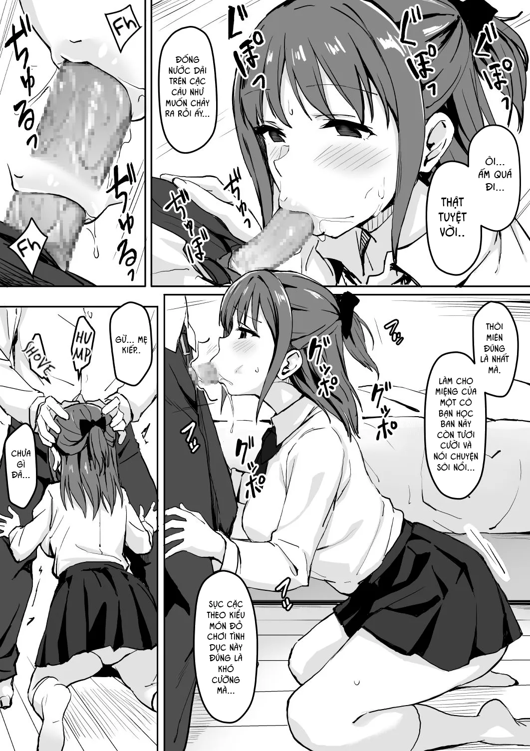 HentaiVN.net - Ảnh 11 - Thôi miên em nữ sinh múp rụp [Let's Play With A Hypnotized Living Cocksleeve, Saimin Nama Onaho de Asobo] - Oneshot