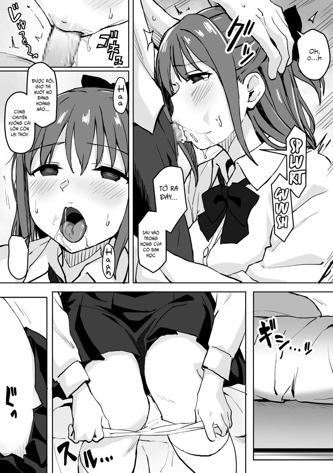 HentaiVN.net - Ảnh 12 - Thôi miên em nữ sinh múp rụp [Let's Play With A Hypnotized Living Cocksleeve, Saimin Nama Onaho de Asobo] - Oneshot