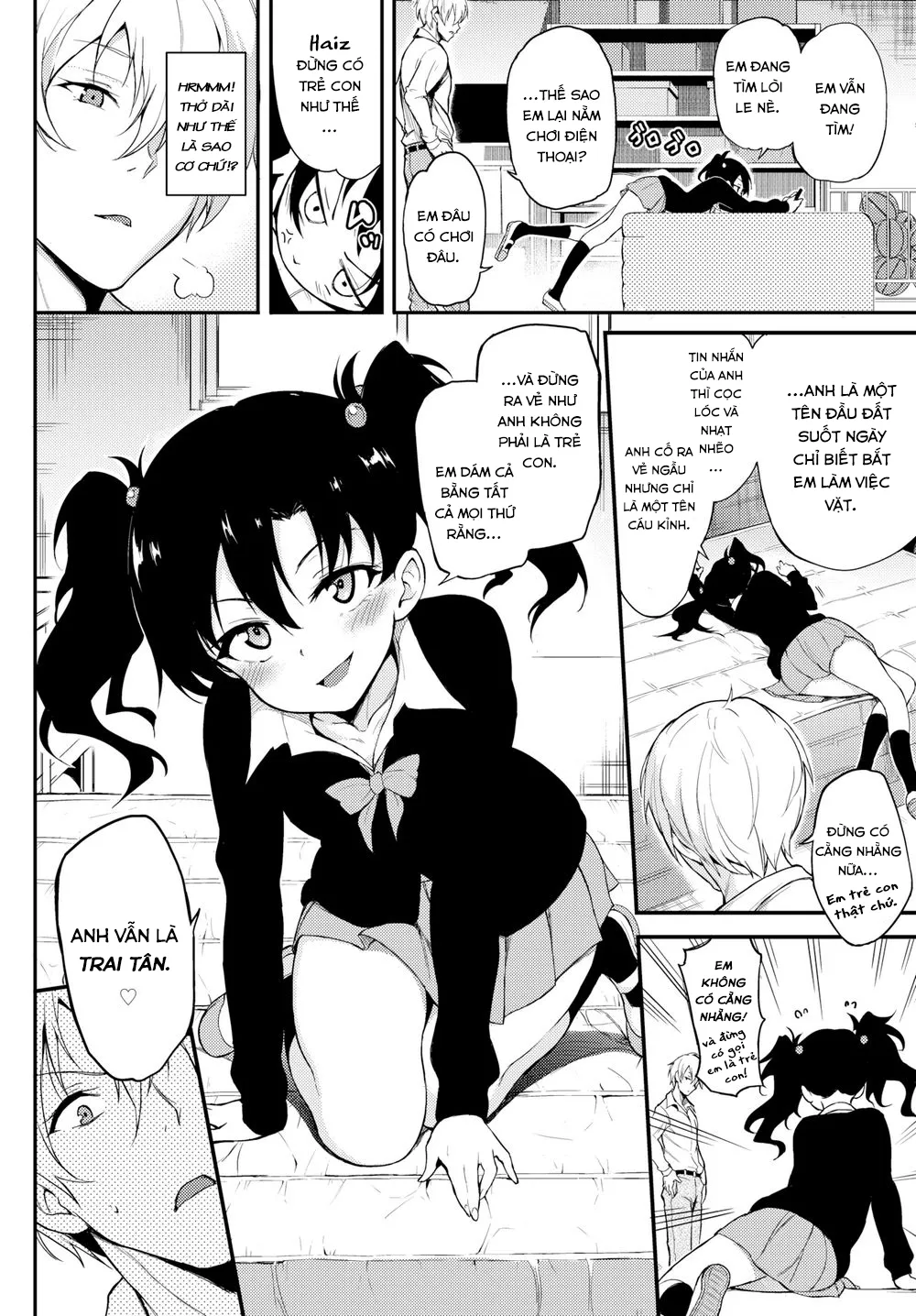 HentaiVN.net - Ảnh 3 - Con Bé Láu Lỉnh [Cheeky Karin] - Oneshot