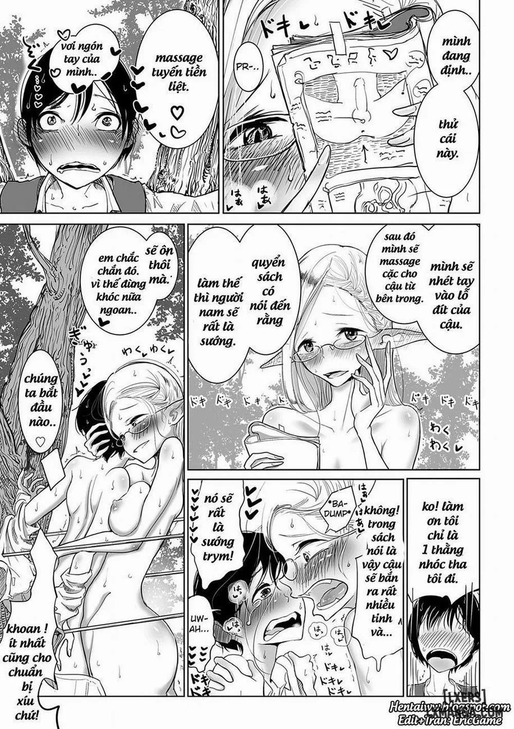 HentaiVN.net - Ảnh 13 - The Elf Village Council Official Sexual Extraction Manual - Oneshot