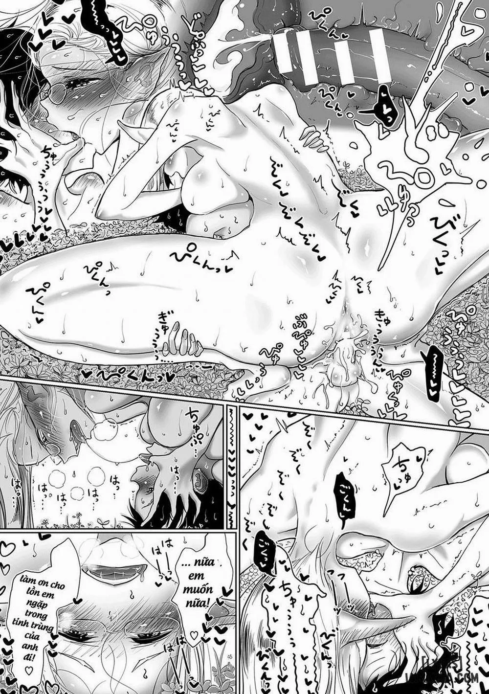 HentaiVN.net - Ảnh 19 - The Elf Village Council Official Sexual Extraction Manual - Oneshot