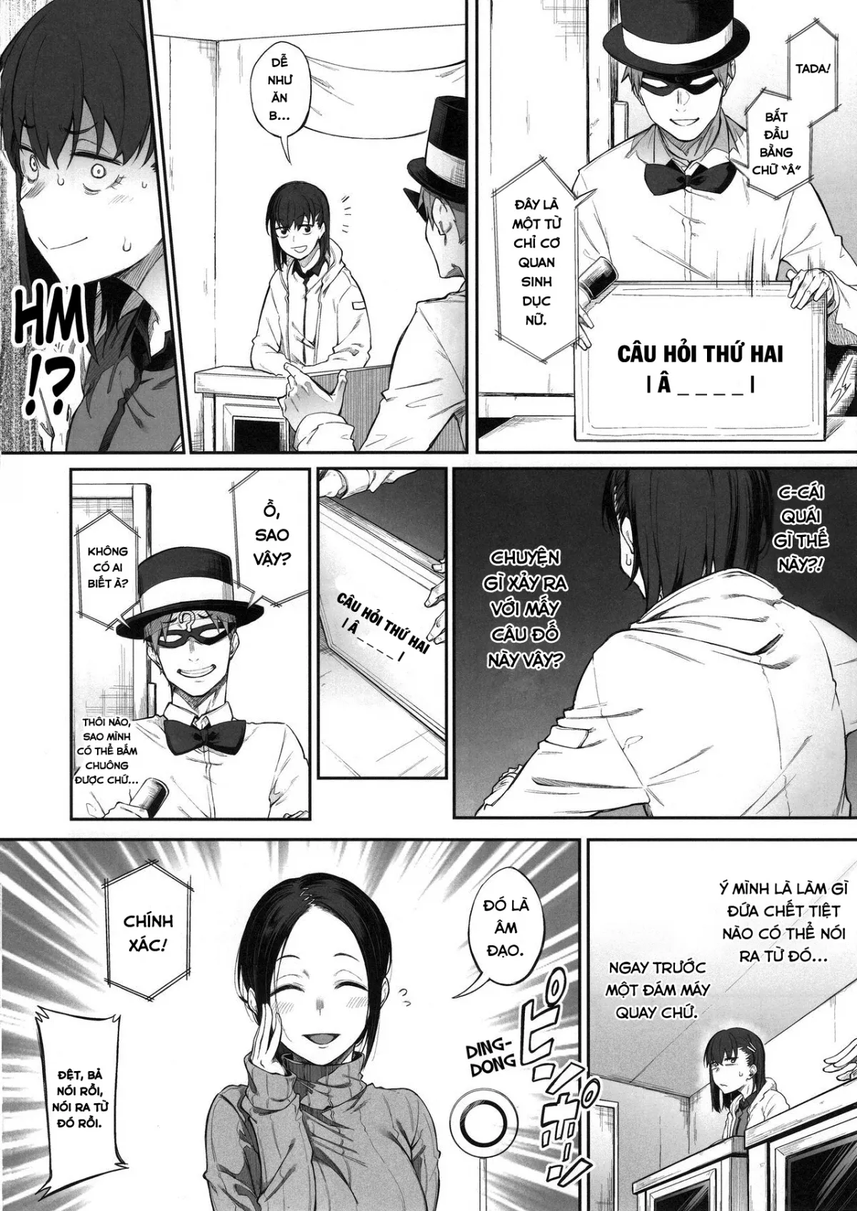 HentaiVN.net - Ảnh 10 - Ero to Tsukkomi! [Đấu trường câu đố về tình dục!] - Oneshot