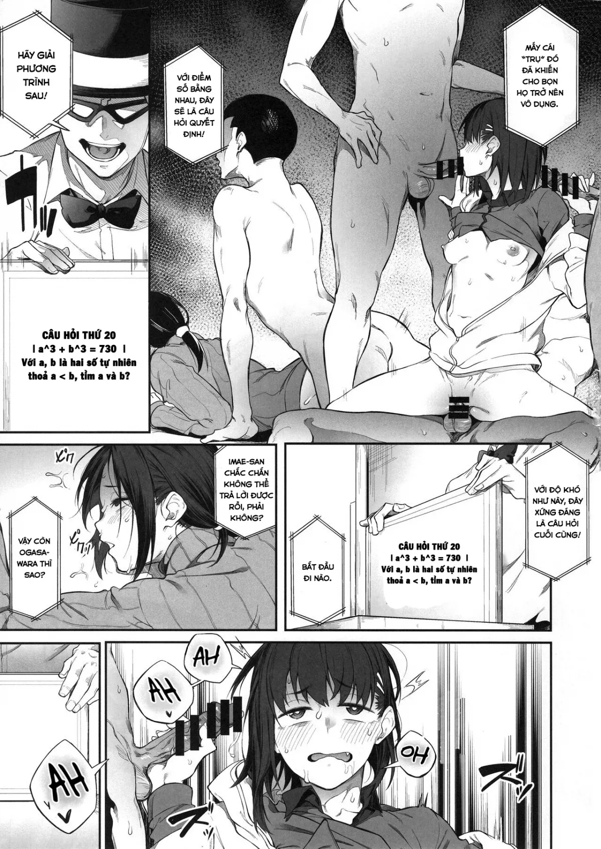 HentaiVN.net - Ảnh 21 - Ero to Tsukkomi! [Đấu trường câu đố về tình dục!] - Oneshot