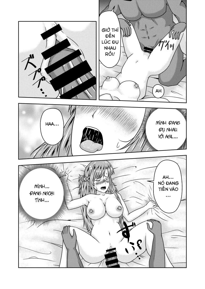 HentaiVN.net - Ảnh 28 - Asuna-san ga Agil ni Netorareru Ohanashi - Oneshot