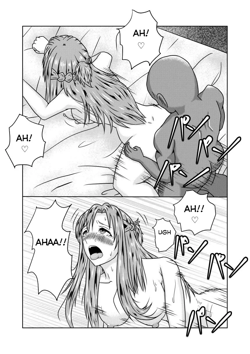 HentaiVN.net - Ảnh 36 - Asuna-san ga Agil ni Netorareru Ohanashi - Oneshot