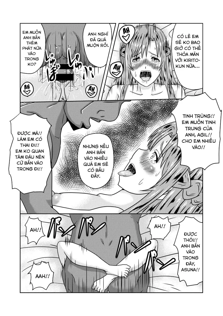 HentaiVN.net - Ảnh 44 - Asuna-san ga Agil ni Netorareru Ohanashi - Oneshot