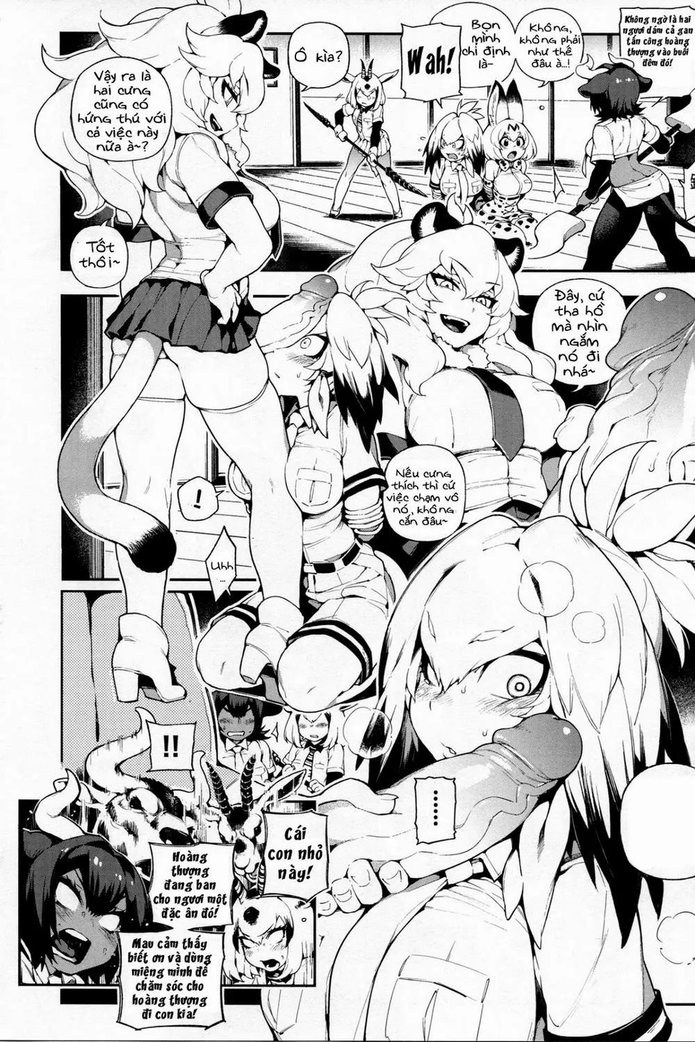 HentaiVN.net - Ảnh 6 - Beast friend (Kemono Friends) - Oneshot