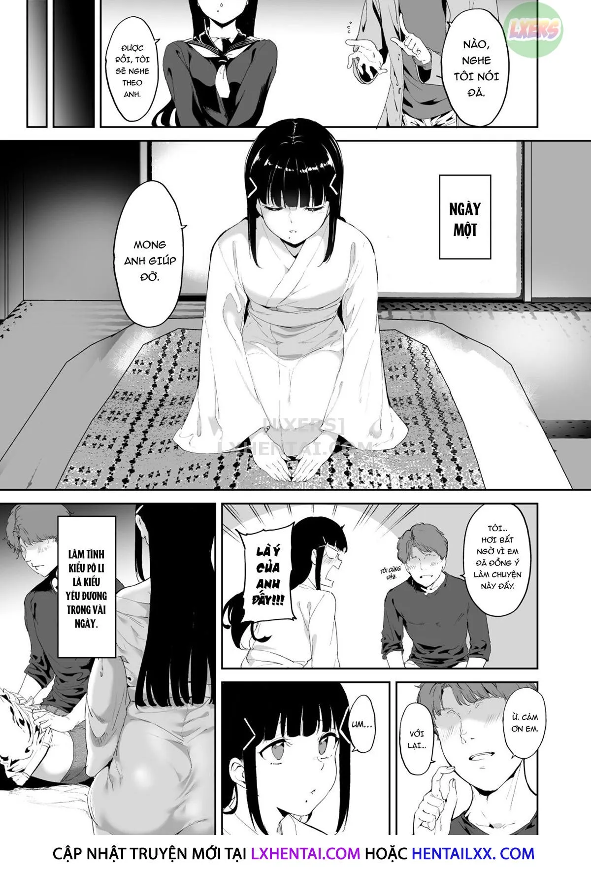 HentaiVN.net - Ảnh 6 - Kurosawa No Kyuujitsu [Kurosawa's Day Off] - Oneshot