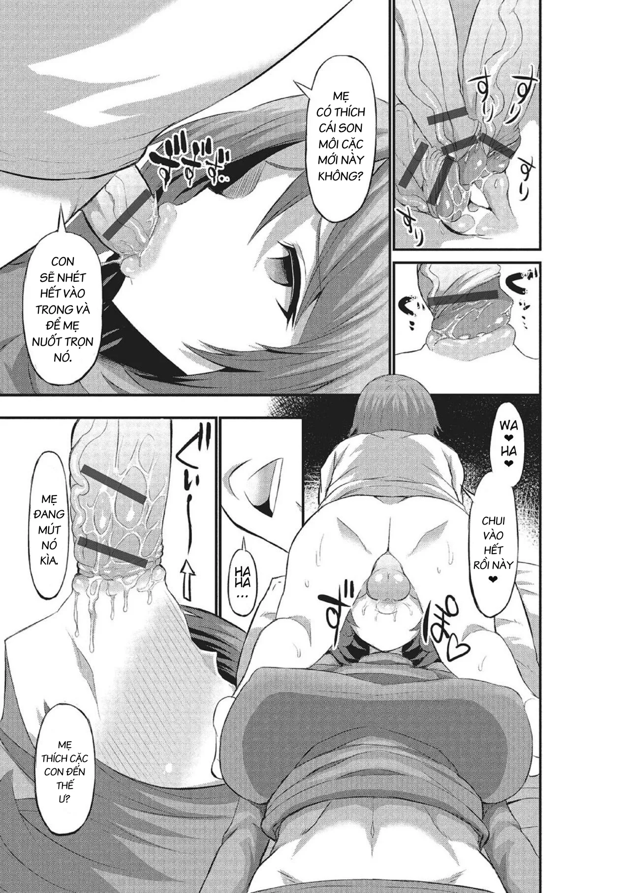 HentaiVN.net - Ảnh 5 - Công tắc bà mẹ [Mama Switch;Fujouri na Nyotai Kousoku] - Oneshot