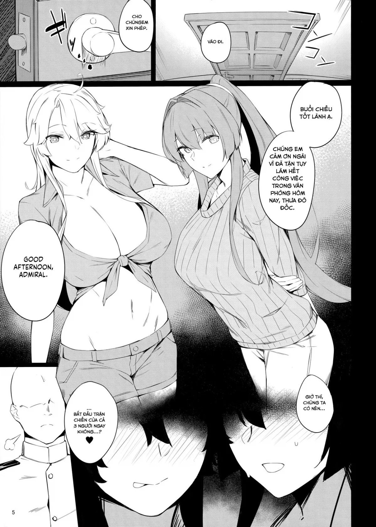 HentaiVN.net - Ảnh 4 - Buổi Đêm Thác Loạn Cùng Đô Đốc [Blend] - Oneshot