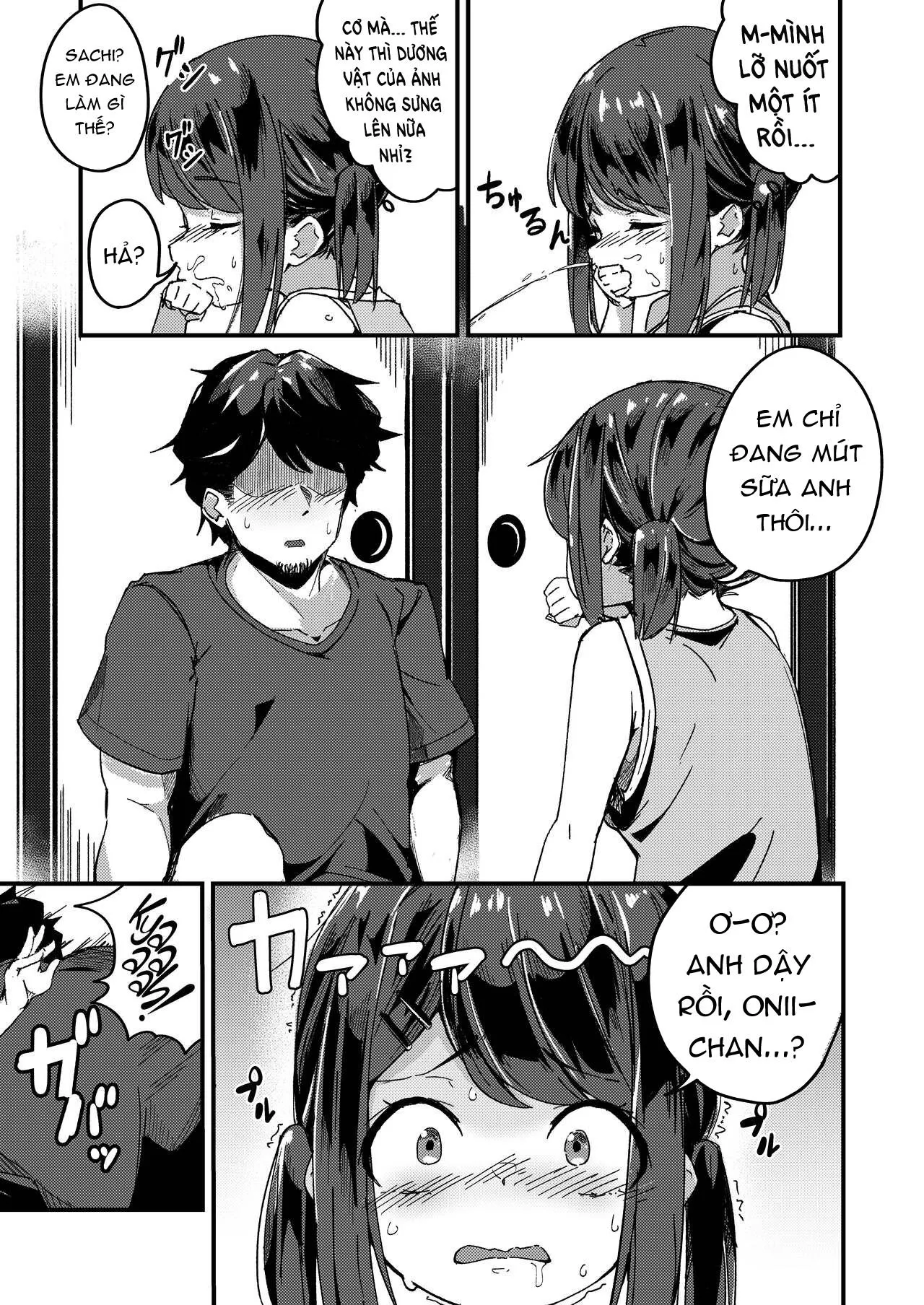 HentaiVN.net - Ảnh 12 - Sáng sớm thức dậy, tôi sếch với em loli tiểu học. [Asaokiru, Shougakusei to Yaru] - Oneshot