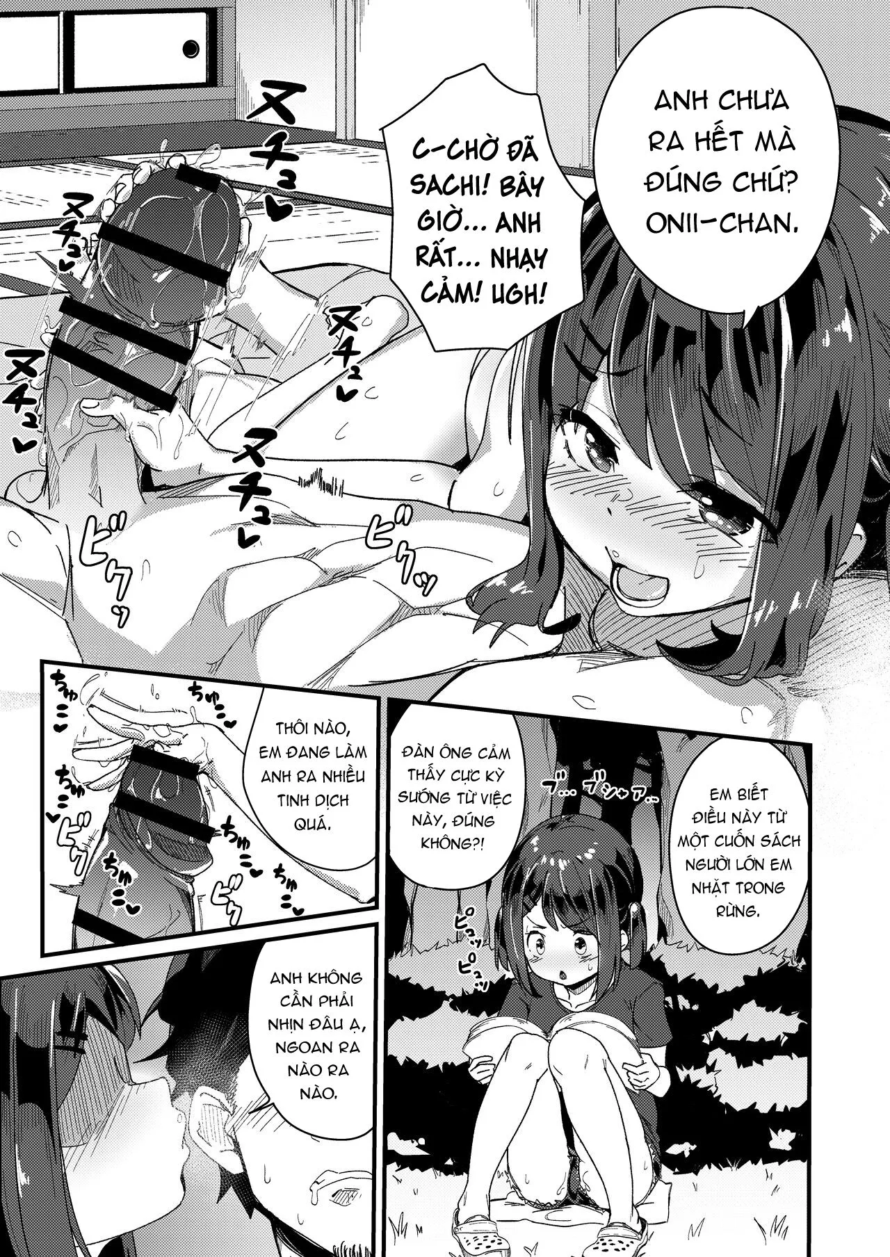 HentaiVN.net - Ảnh 28 - Sáng sớm thức dậy, tôi sếch với em loli tiểu học. [Asaokiru, Shougakusei to Yaru] - Oneshot