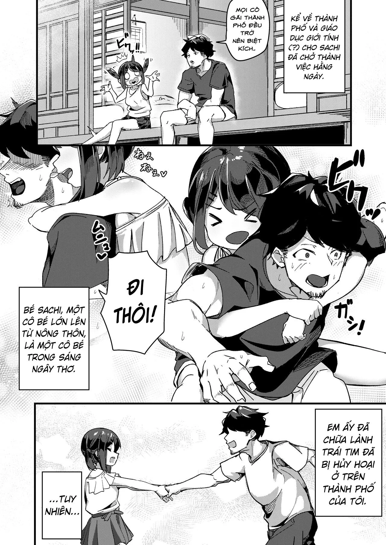 HentaiVN.net - Ảnh 5 - Sáng sớm thức dậy, tôi sếch với em loli tiểu học. [Asaokiru, Shougakusei to Yaru] - Oneshot