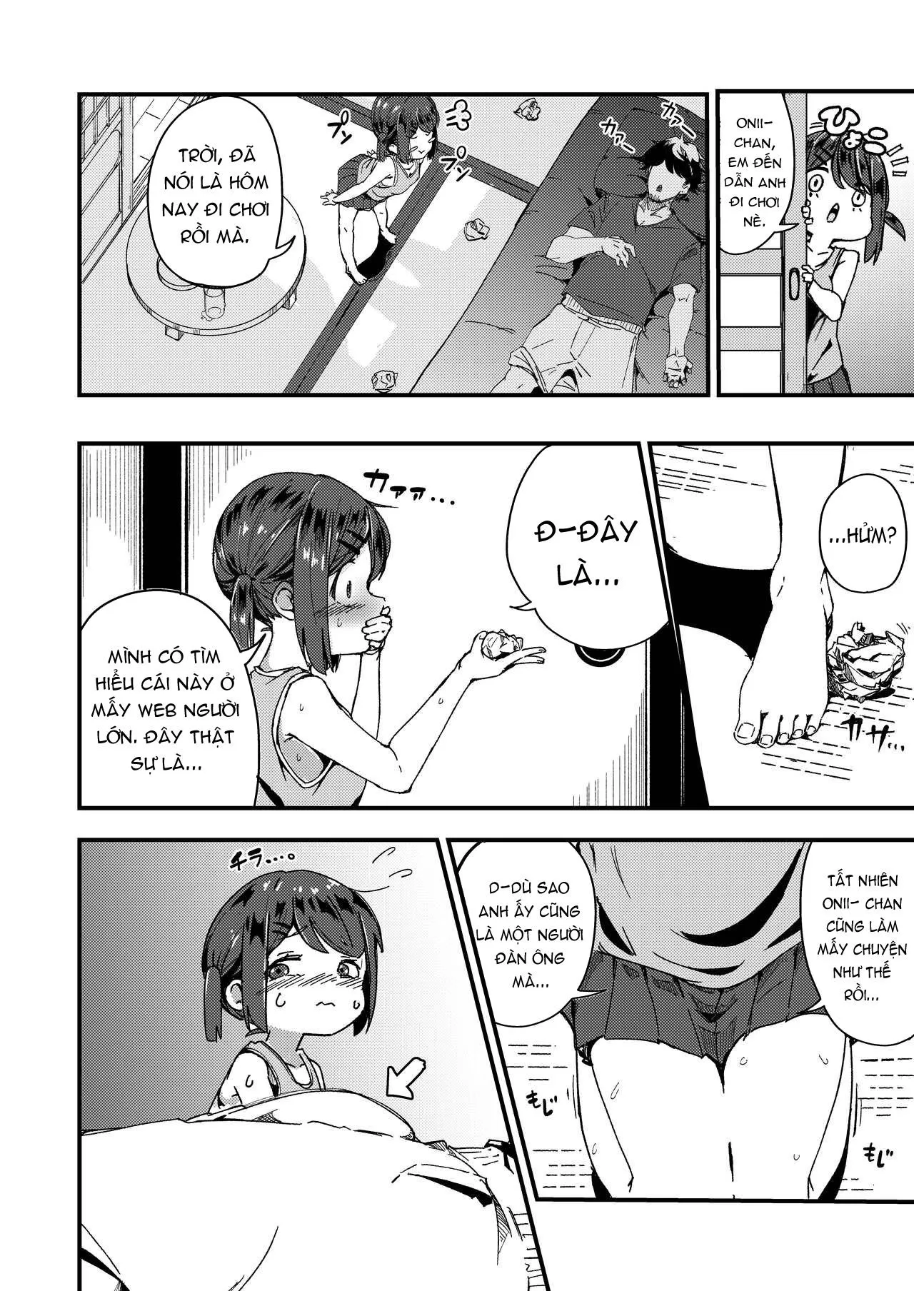 HentaiVN.net - Ảnh 7 - Sáng sớm thức dậy, tôi sếch với em loli tiểu học. [Asaokiru, Shougakusei to Yaru] - Oneshot