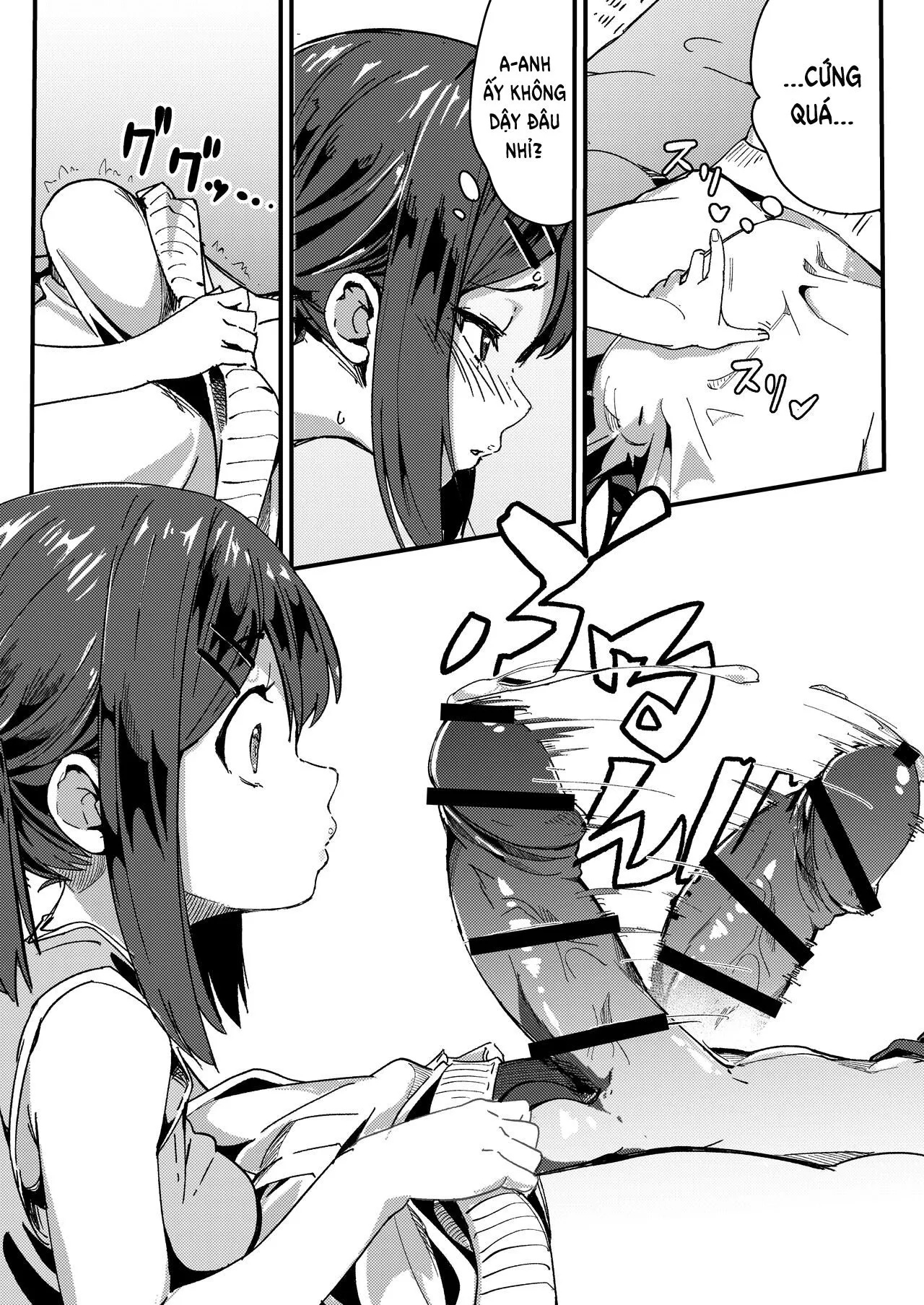 HentaiVN.net - Ảnh 8 - Sáng sớm thức dậy, tôi sếch với em loli tiểu học. [Asaokiru, Shougakusei to Yaru] - Oneshot