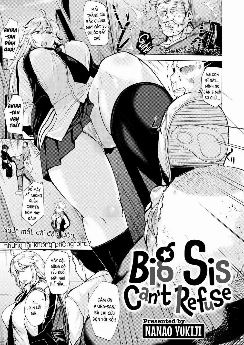 HentaiVN.net - Ảnh 1 - Big Sis Can't Refuse - Oneshot