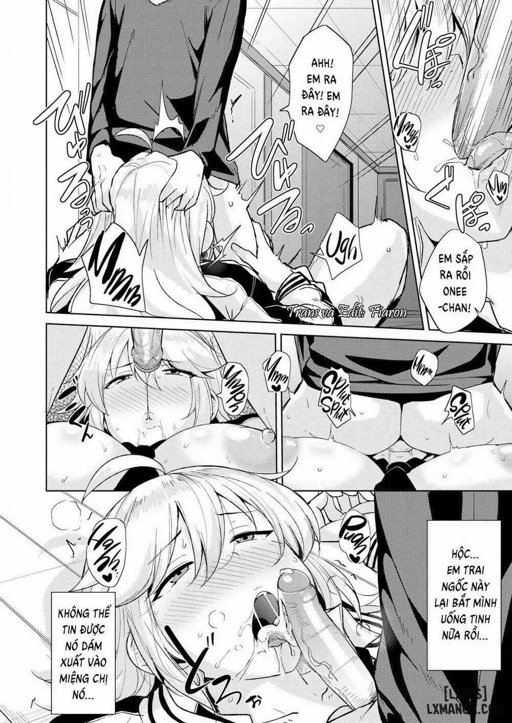 HentaiVN.net - Ảnh 10 - Big Sis Can't Refuse - Oneshot