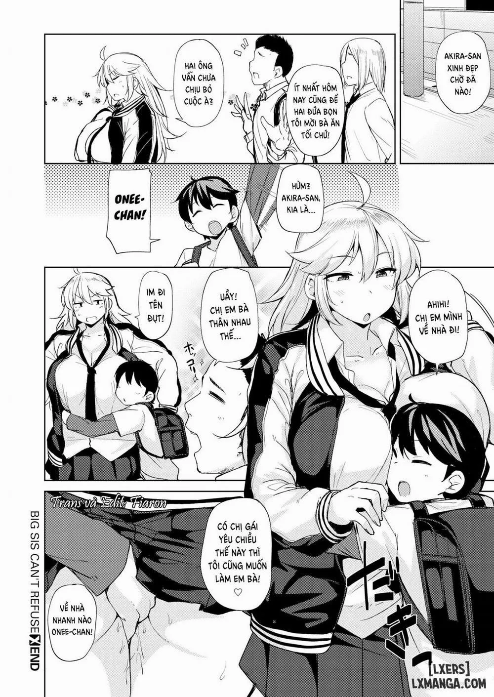 HentaiVN.net - Ảnh 20 - Big Sis Can't Refuse - Oneshot