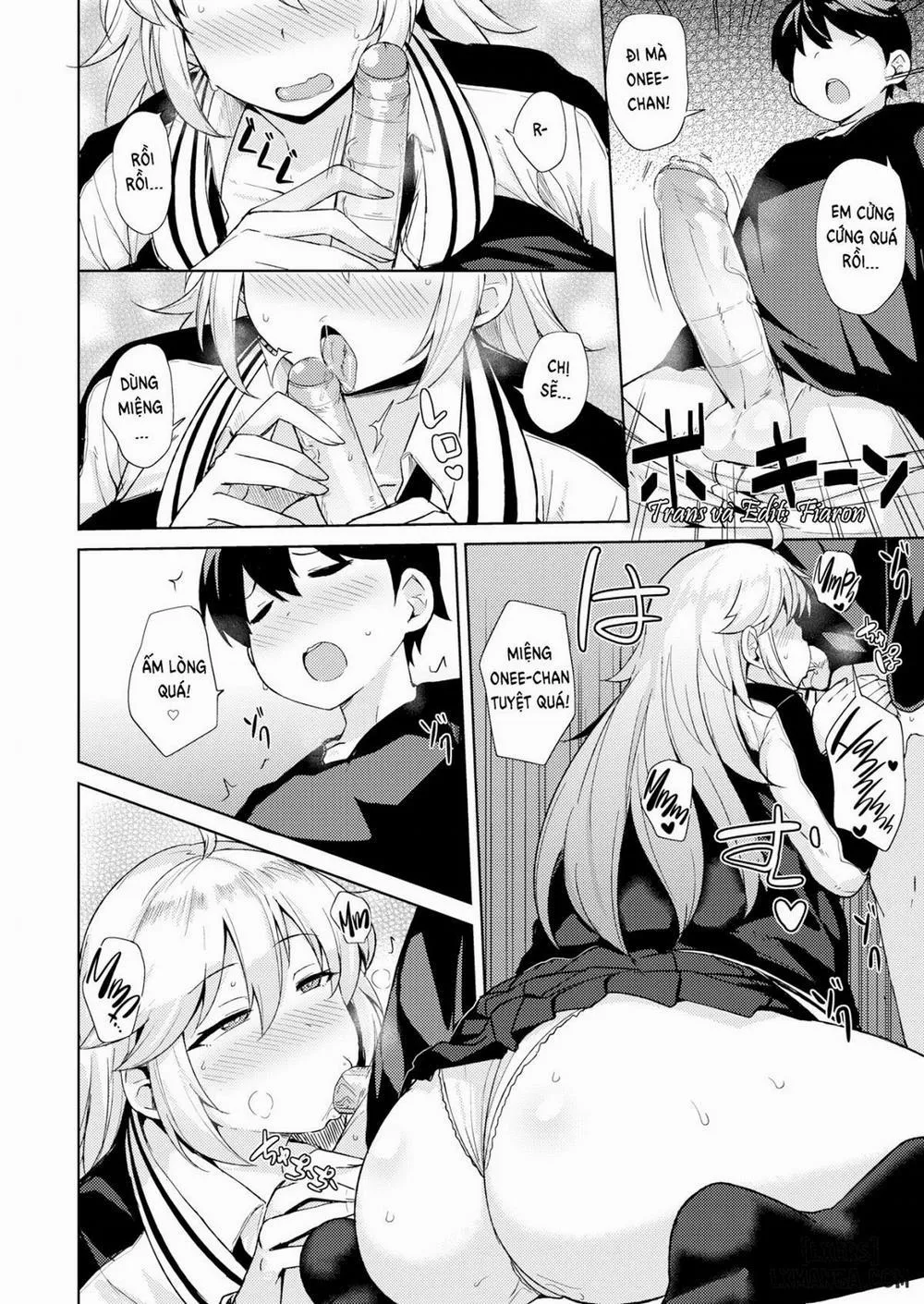 HentaiVN.net - Ảnh 8 - Big Sis Can't Refuse - Oneshot