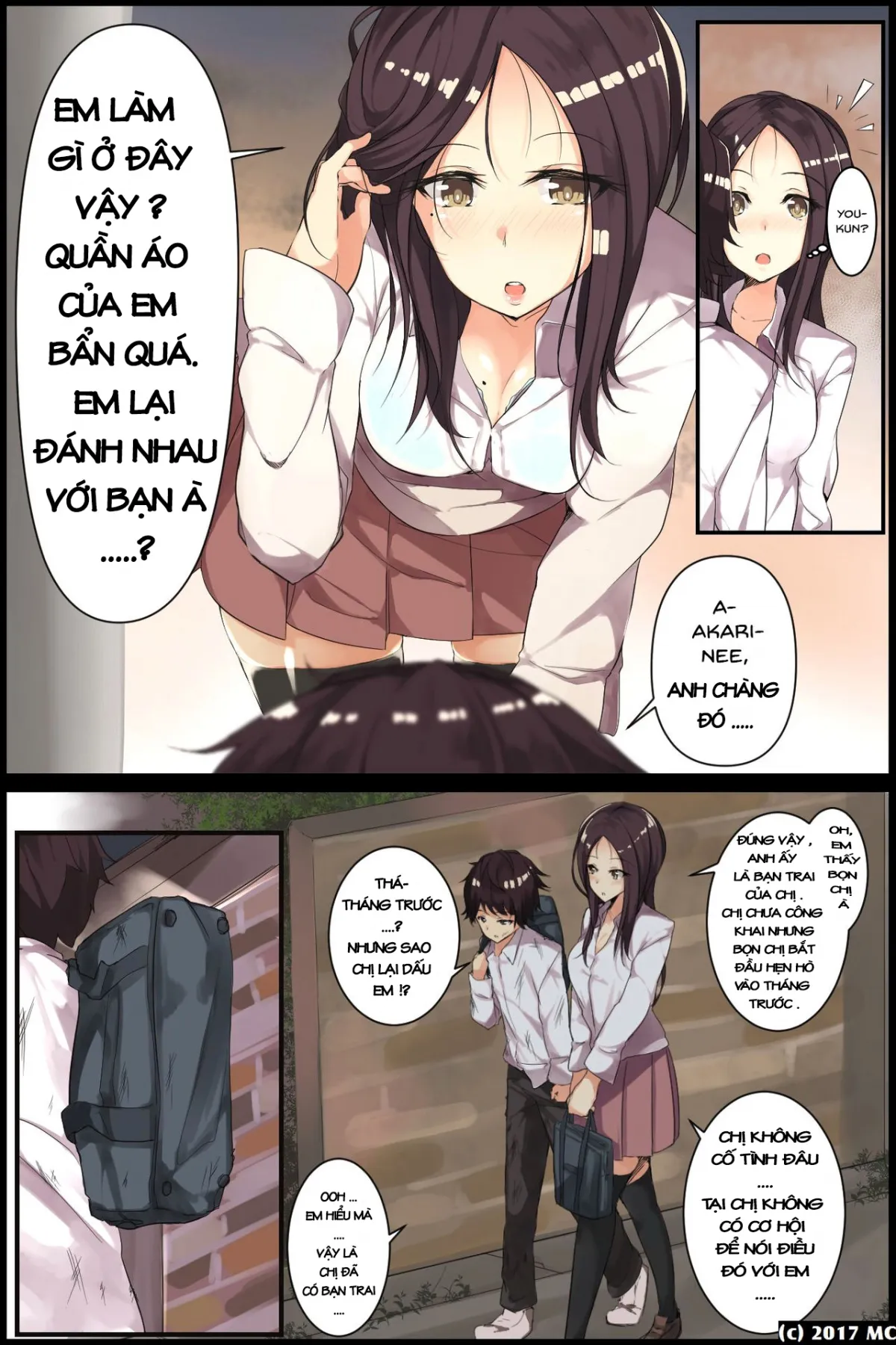 HentaiVN.net - Ảnh 6 - Aneochi 3-nin no Ane o Choukyou Shita Kiroku - Part 1