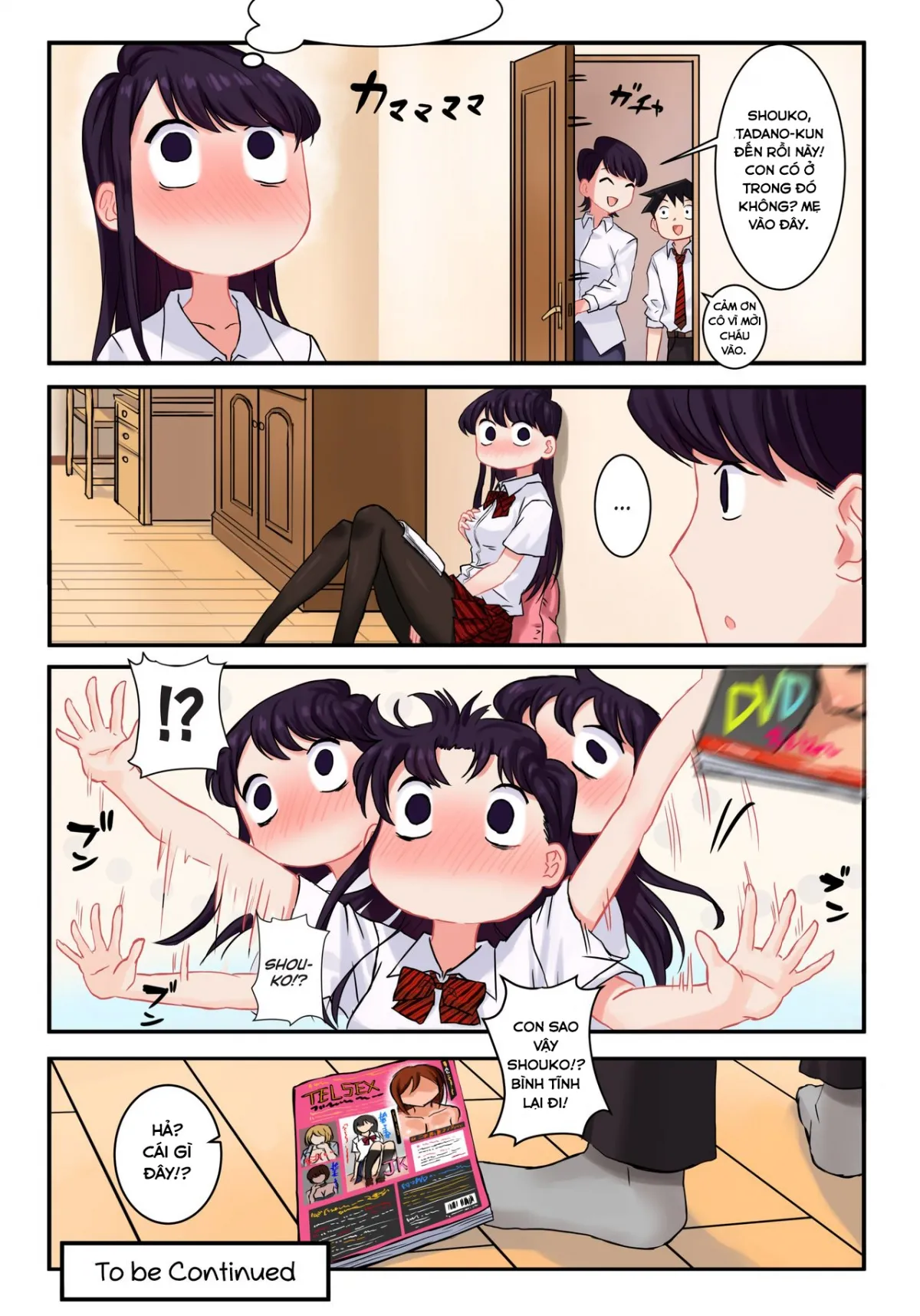 HentaiVN.net - Ảnh 20 - Komi-san wa, H Mousoushou desu (Komi-san wa Komyusho desu) [Komi-san has Strange Ideas about Sex] - Chap 1