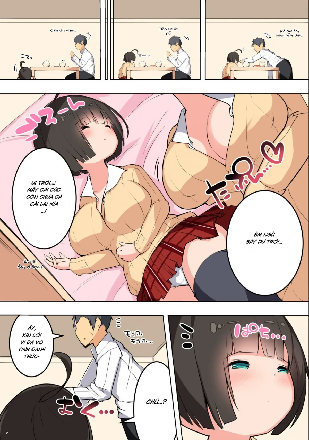 HentaiVN.net - Ảnh 8 - Dù cách xa về độ tuổi nhưng chúng ta vẫn có thể yêu! [Contrast] - Oneshot