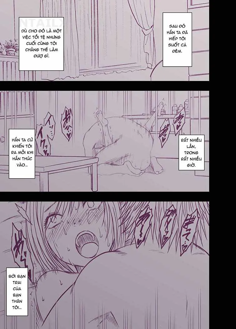 HentaiVN.net - Ảnh 31 - Shinyuu no Kareshi ni Okasareta Watashi - Oneshot