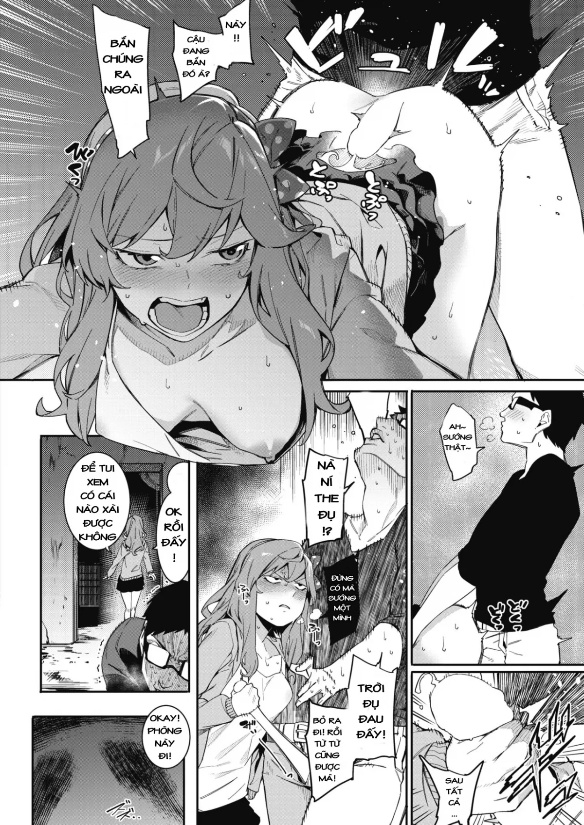 HentaiVN.net - Ảnh 14 - Comic Hotmilk - Chap 1 [Chịch trong lúc bị ma ngắm]