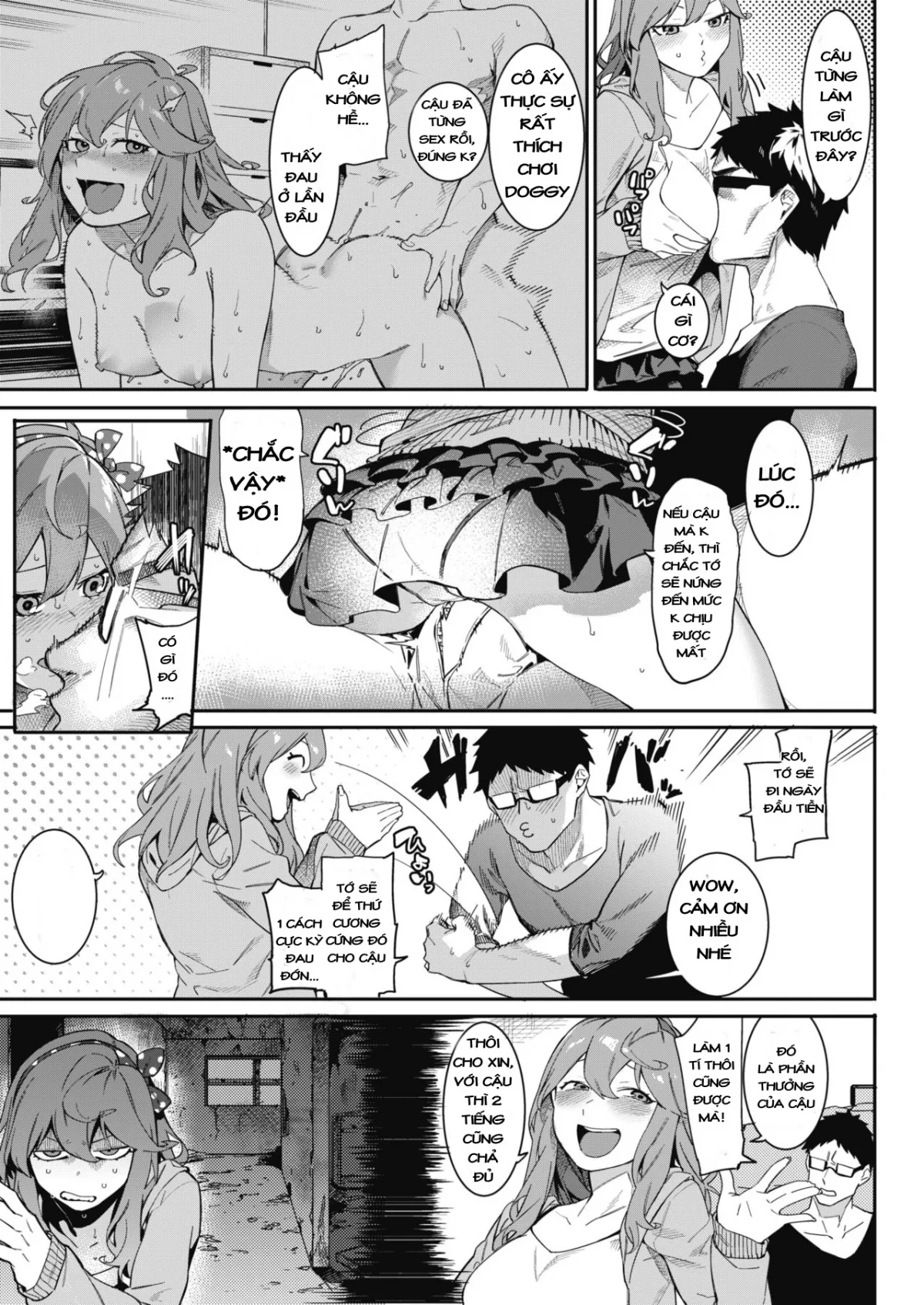 HentaiVN.net - Ảnh 6 - Comic Hotmilk - Chap 1 [Chịch trong lúc bị ma ngắm]