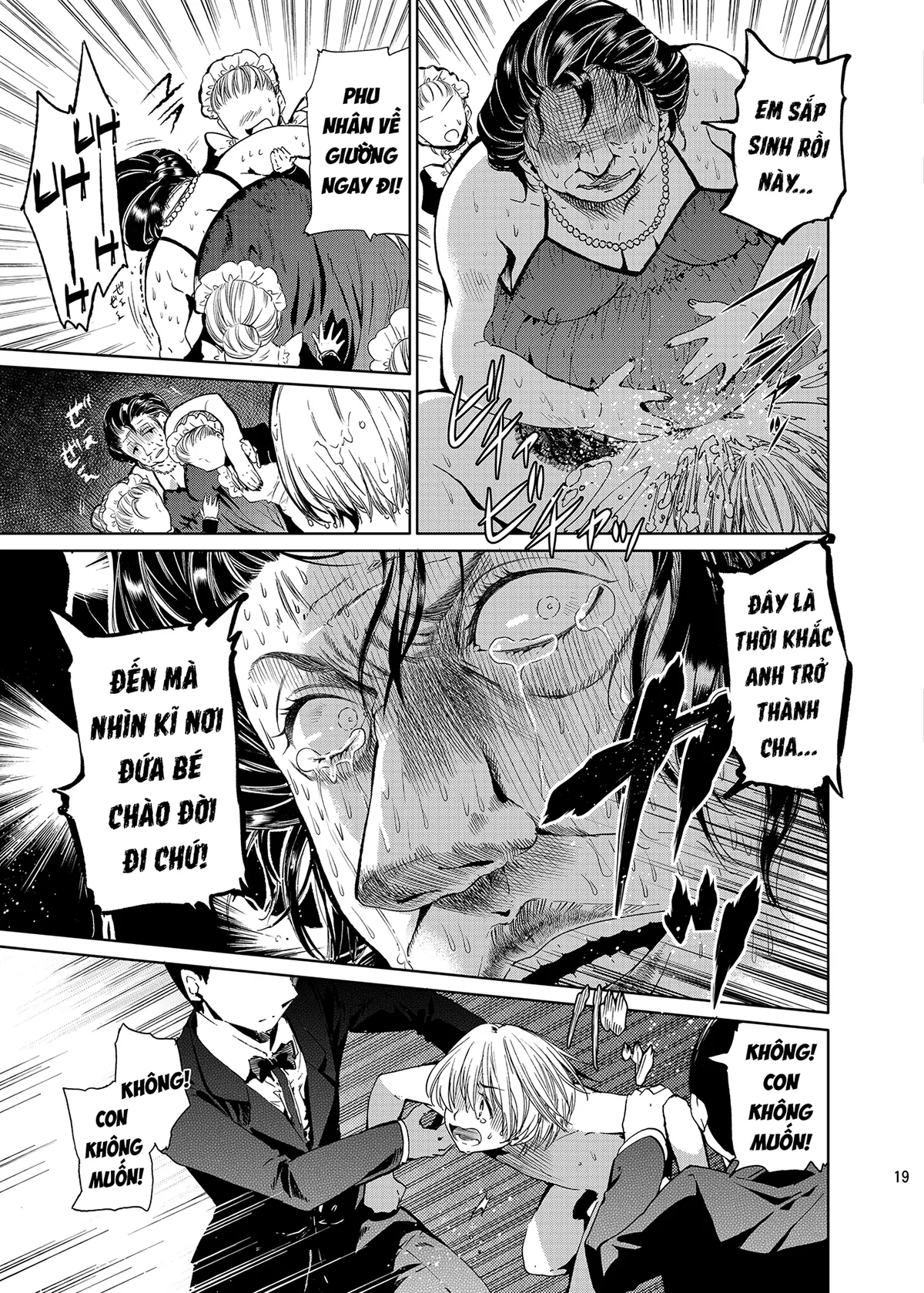 HentaiVN.net - Ảnh 19 - I'm Not the Father [Boku wa Papa Nanka ja nai] - Oneshot