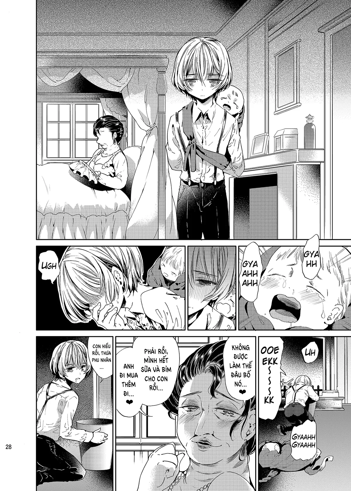 HentaiVN.net - Ảnh 28 - I'm Not the Father [Boku wa Papa Nanka ja nai] - Oneshot