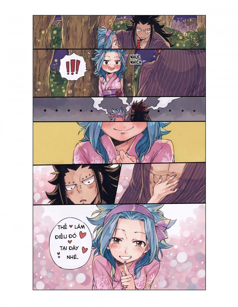 HentaiVN.net - Ảnh 6 - Gajeel x Levy - Chap 1 - Levi và Gajeel lén lút địt nhau