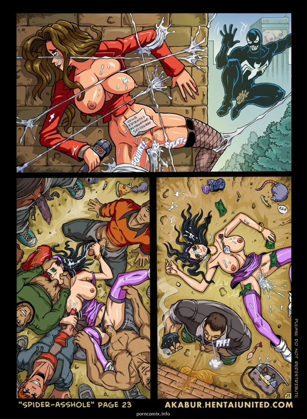 HentaiVN.net - Ảnh 24 - Spiderman XXX - Oneshot