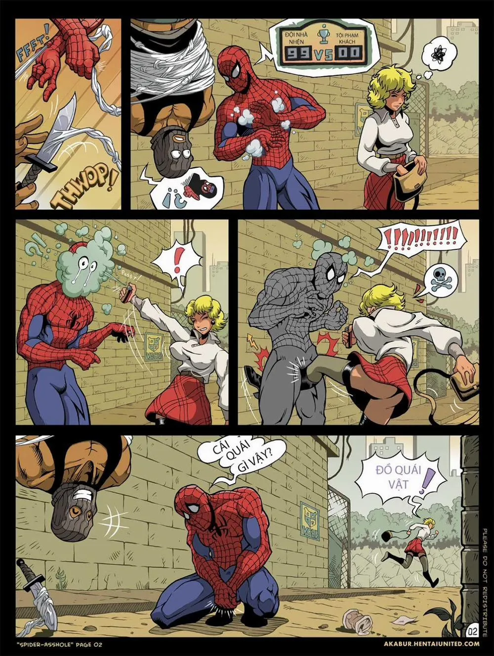 HentaiVN.net - Ảnh 3 - Spiderman XXX - Oneshot