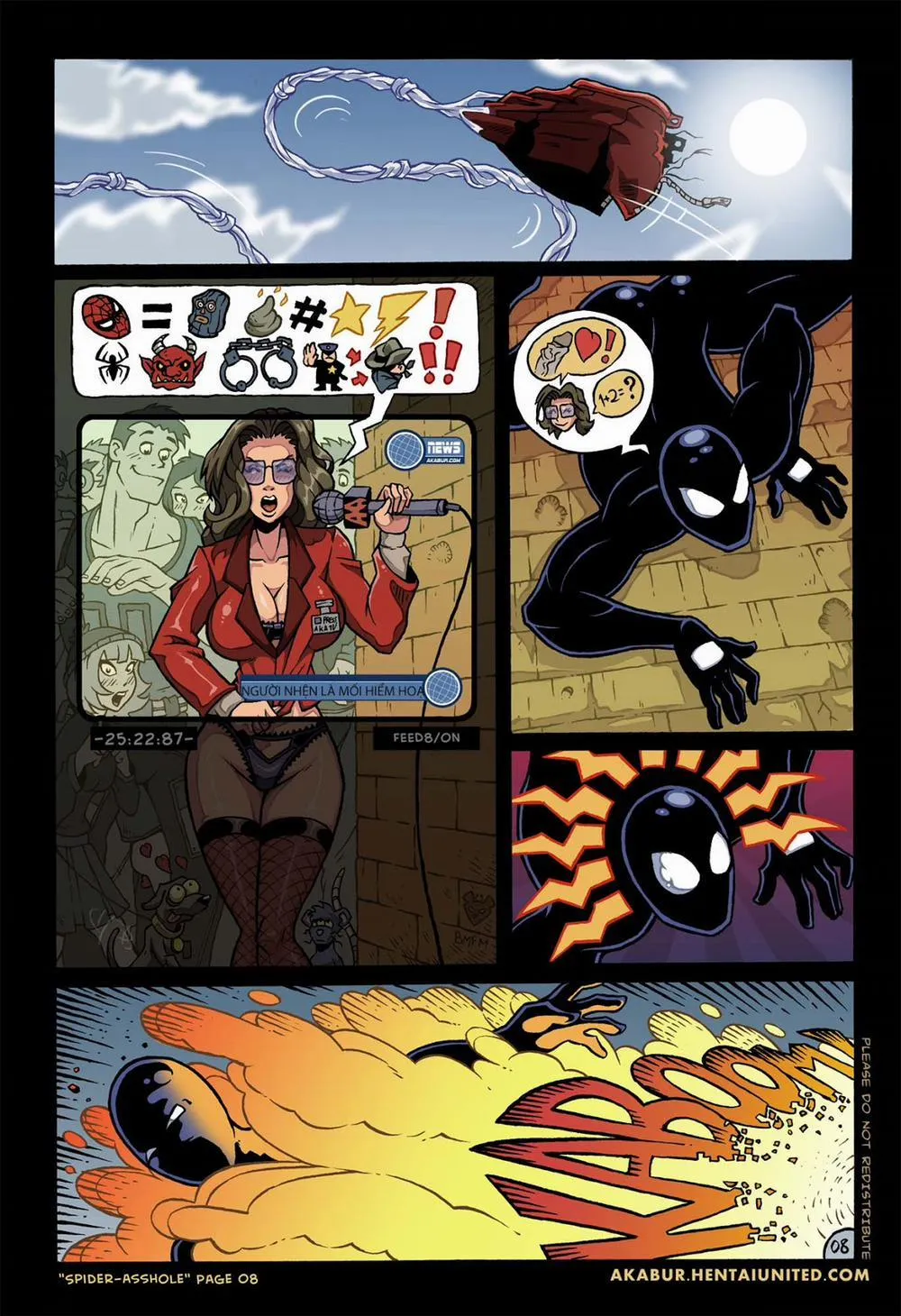 HentaiVN.net - Ảnh 9 - Spiderman XXX - Oneshot