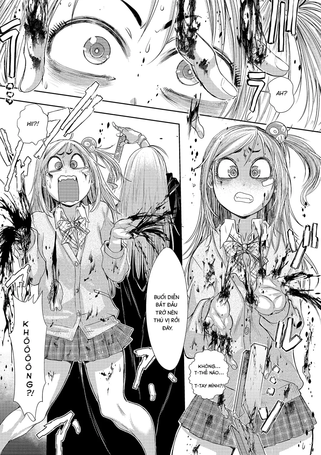 HentaiVN.net - Ảnh 10 - Thị trấn đen [Cruel Black Street] - Chap 1