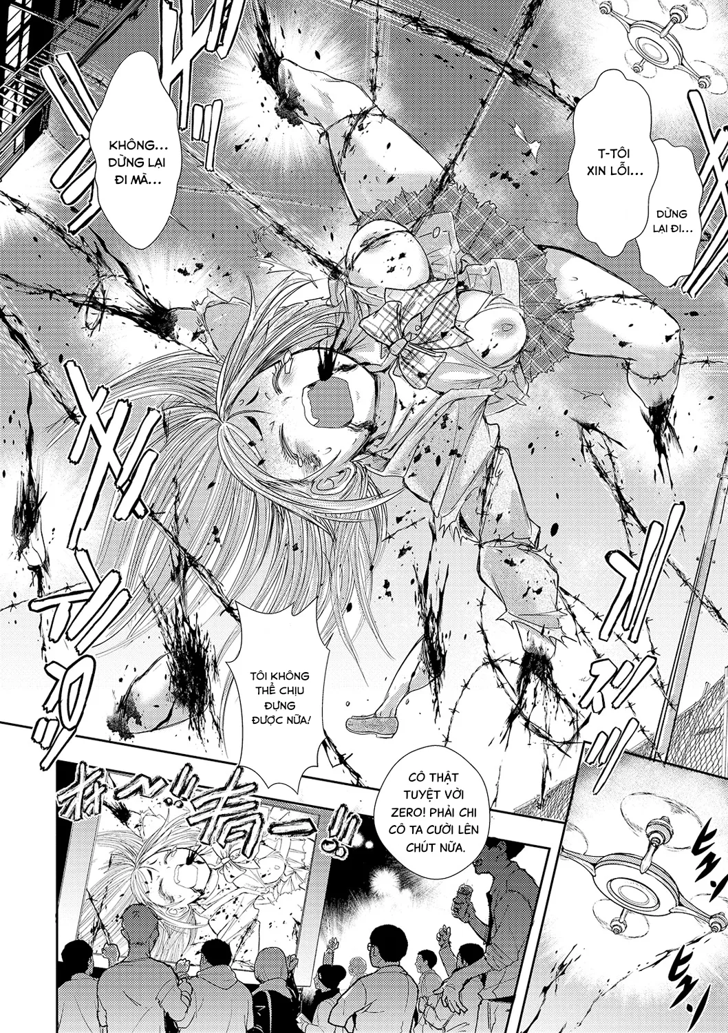 HentaiVN.net - Ảnh 13 - Thị trấn đen [Cruel Black Street] - Chap 1