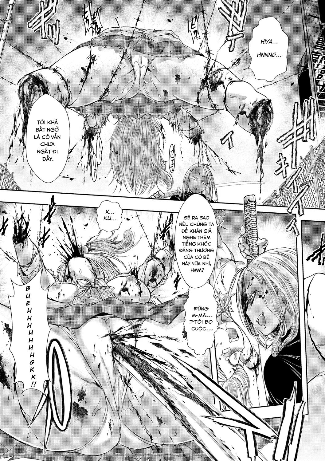 HentaiVN.net - Ảnh 14 - Thị trấn đen [Cruel Black Street] - Chap 1