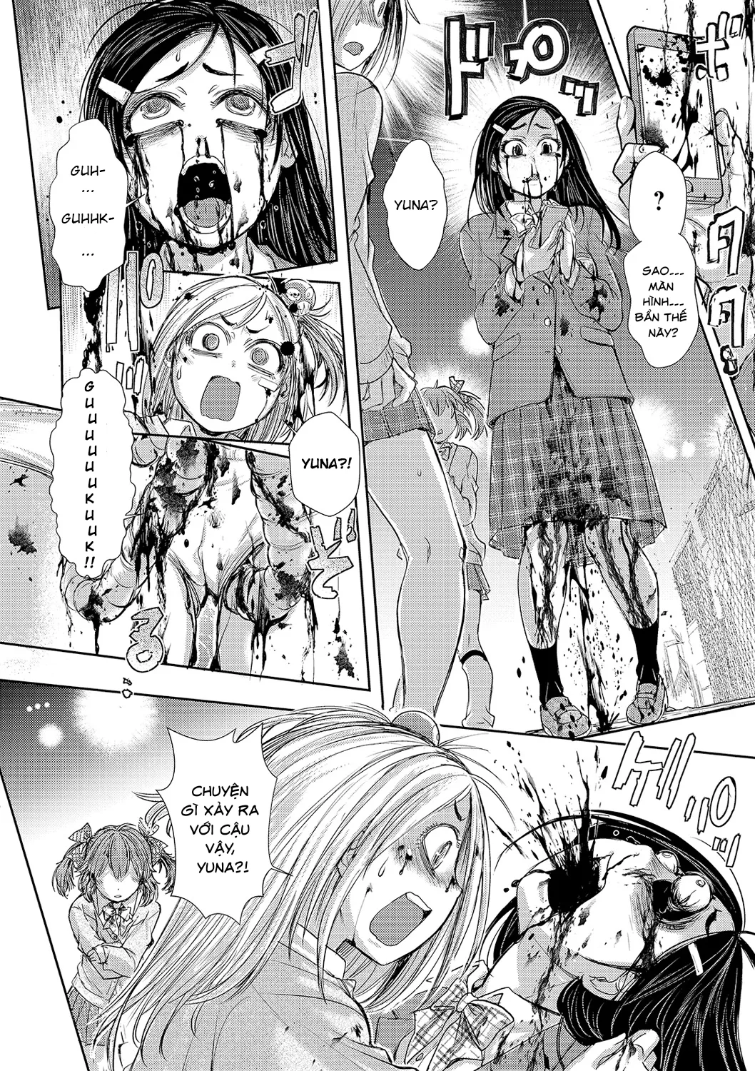 HentaiVN.net - Ảnh 5 - Thị trấn đen [Cruel Black Street] - Chap 1