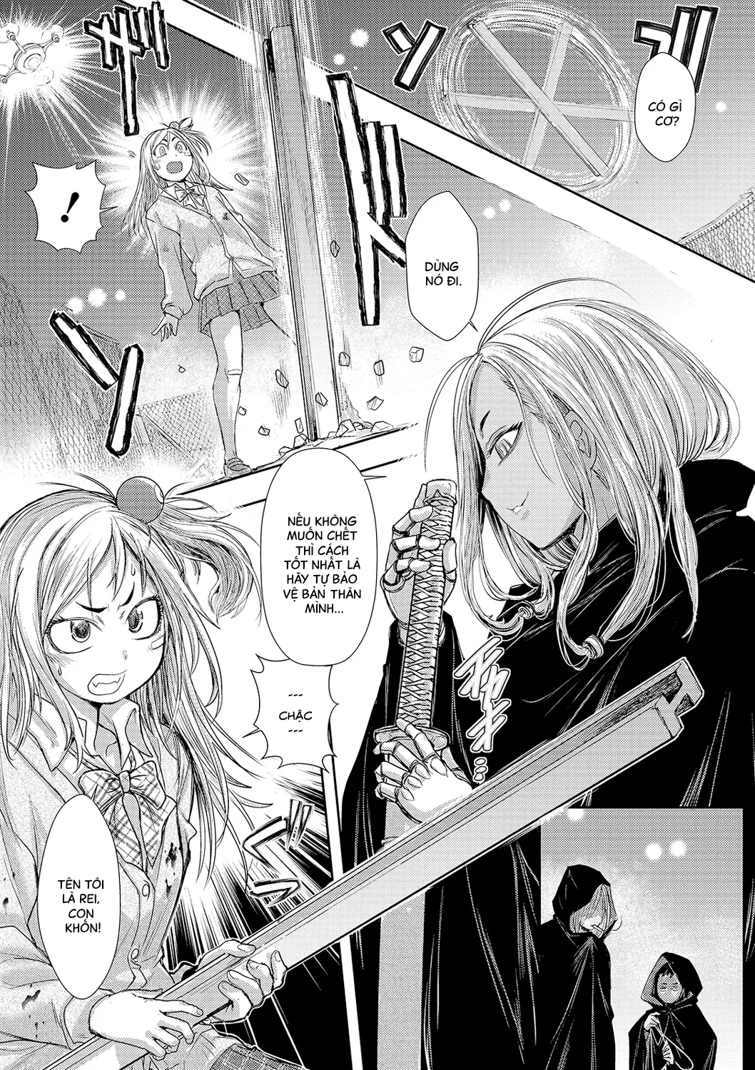 HentaiVN.net - Ảnh 8 - Thị trấn đen [Cruel Black Street] - Chap 1