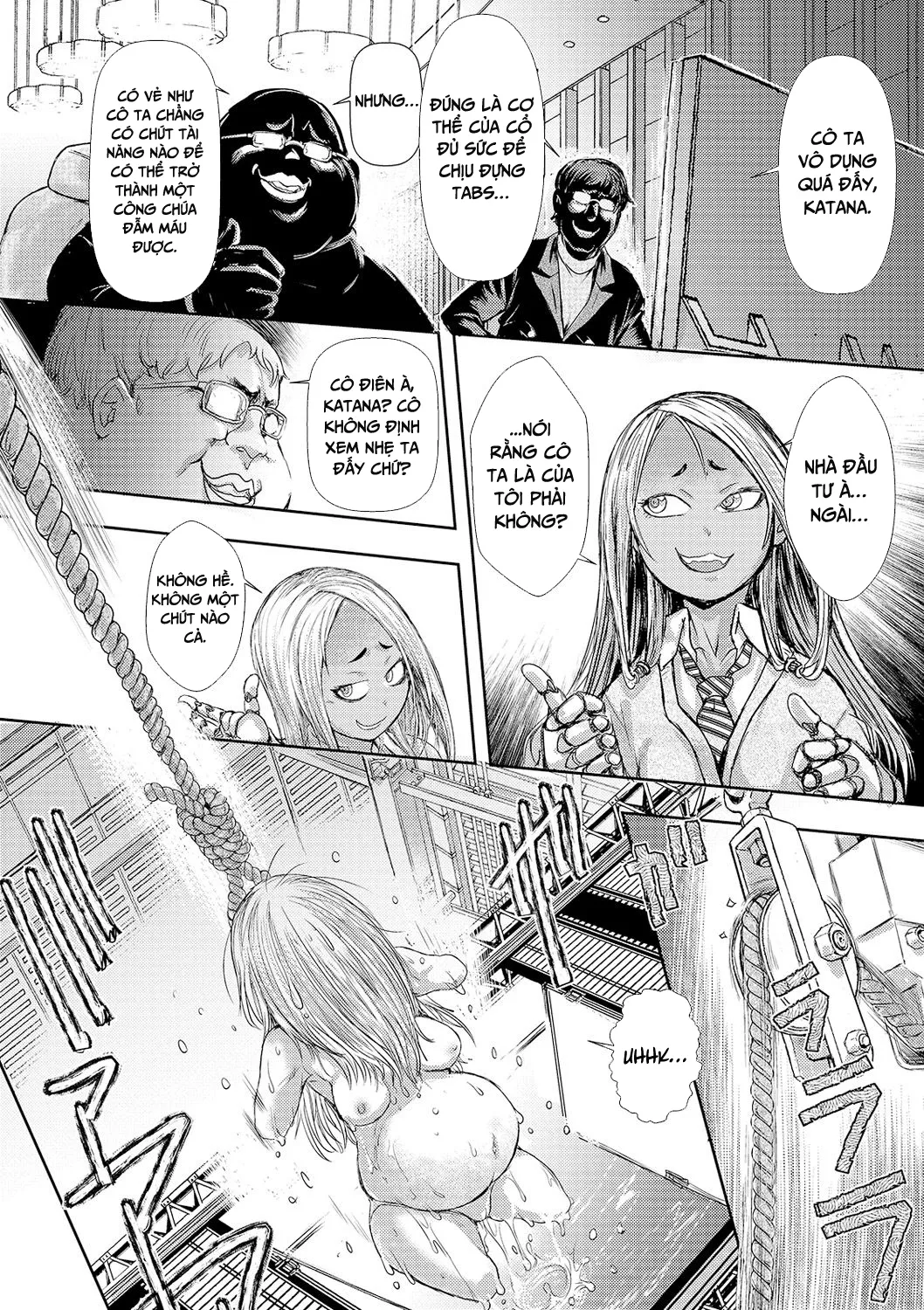 HentaiVN.net - Ảnh 11 - Thị trấn đen [Cruel Black Street] - Chap 2