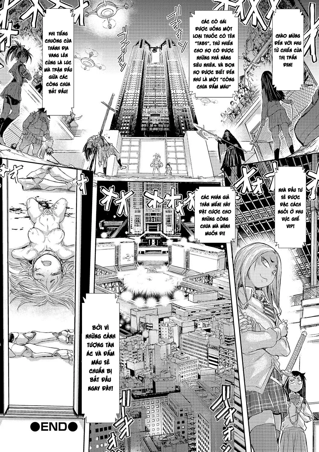 HentaiVN.net - Ảnh 21 - Thị trấn đen [Cruel Black Street] - Chap 2
