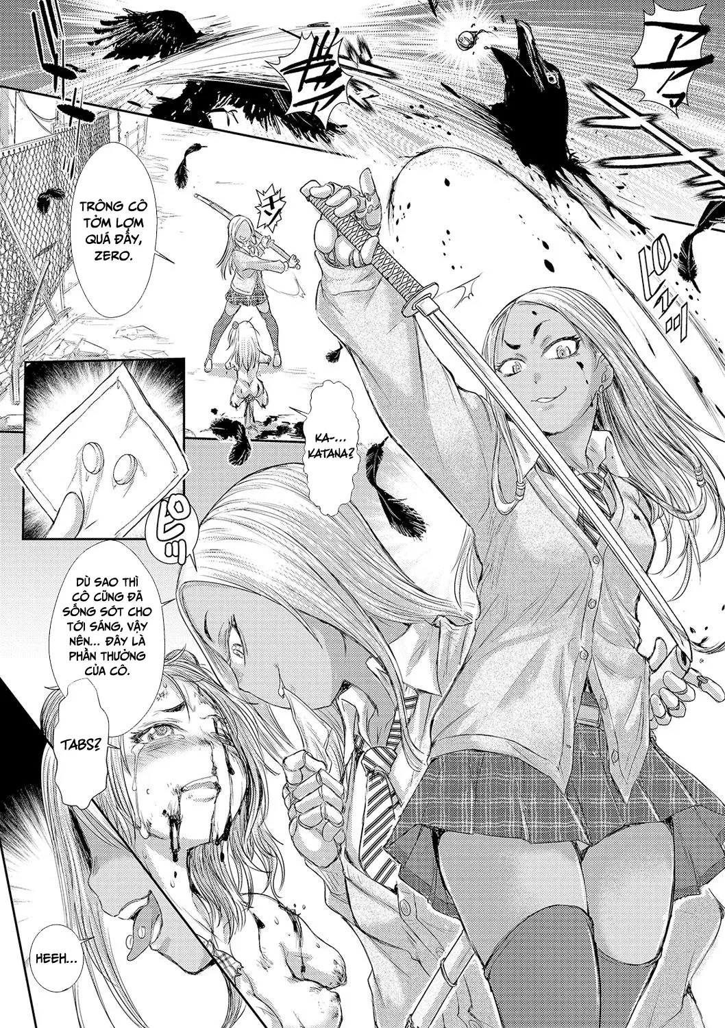 HentaiVN.net - Ảnh 3 - Thị trấn đen [Cruel Black Street] - Chap 2