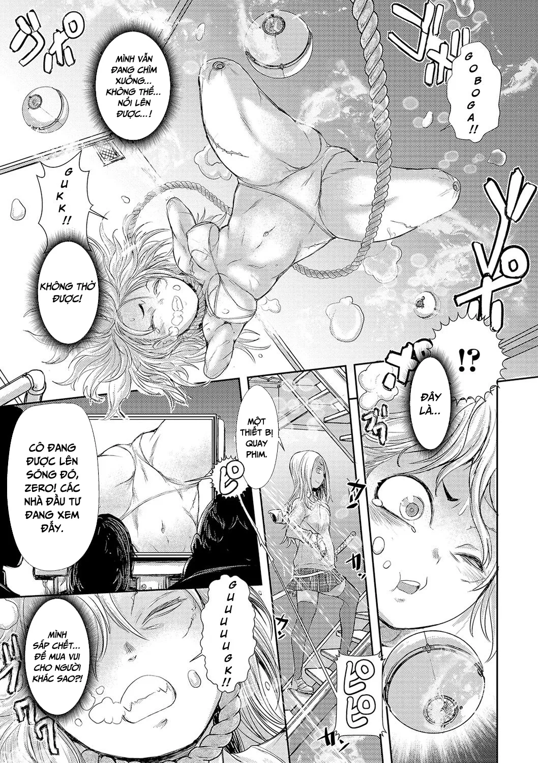 HentaiVN.net - Ảnh 8 - Thị trấn đen [Cruel Black Street] - Chap 2